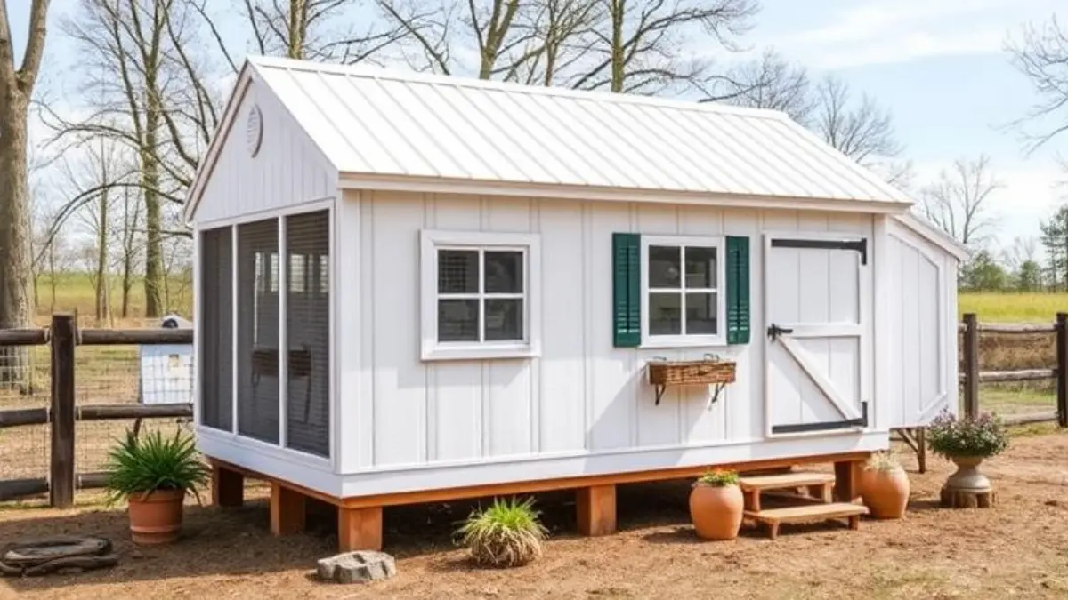 DIY chicken coop